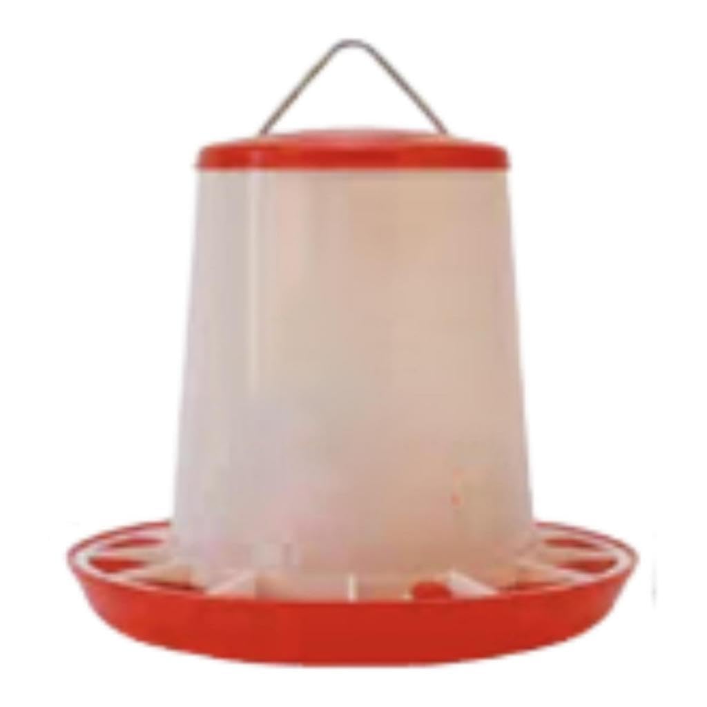 Mangeoire pour poules de 6kg de grande capacité pour l'élevage extérieur de vos volailles