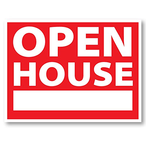 Headline Sign 4732 Yard Sign, Open House, 18 Inches By 24 Inches #TOP1
