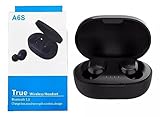 Fone de ouvido A6Spro MiPods - Tws Bluetooth 5.3 para Android e iOS com Microfone integrado e Cancelamento de ruído