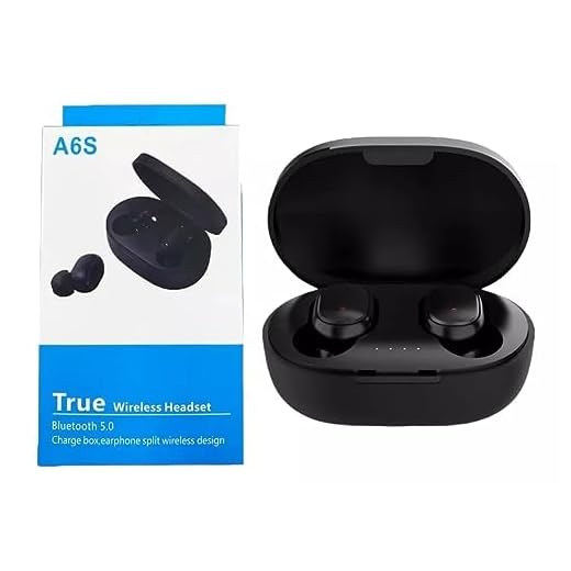 Fone de ouvido A6Spro MiPods - Tws Bluetooth 5.3 para Android e iOS com Microfone integrado e Cancelamento de ruído
