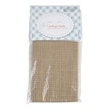Riley Blake Zweigart Vintage Cloth Assortment by Lori Holt of Bee in My Bonnet | Aida, Tula, Cork Linen and Lugana Cross-Stitch Fabric for Stunning Needlework Creations (10-Count Tula Oatmeal)