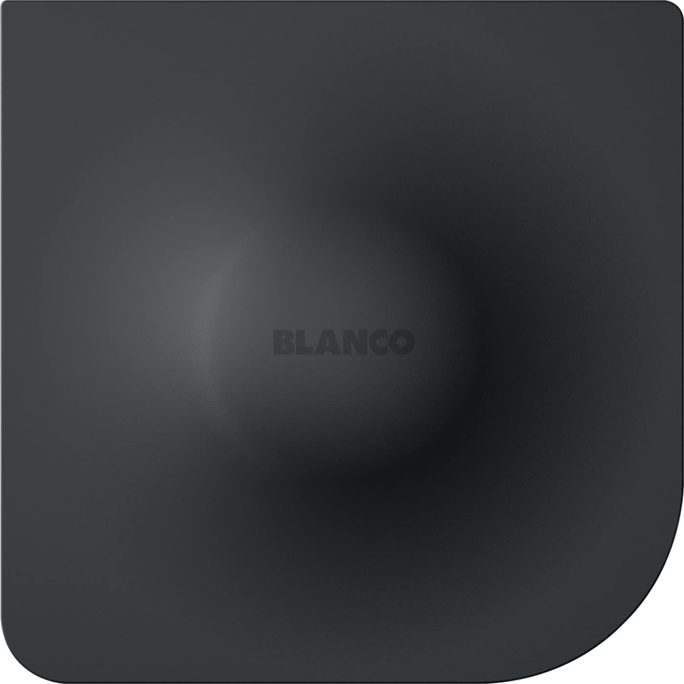 BLANCO SQUEEGHEE (Squeegee) | Abzieher und Pflegemittel zum entfernen von Wasser auf Spülen | Professionelles Küchenaccessoires und Küchenhilfe | dark grey | 100% Silicone BPA frei | [10x10x2,3 cm]