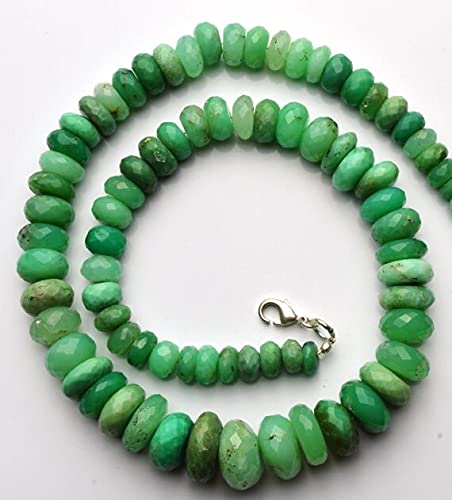 Chrysoprase perles de grande taille pour remplacer les fausses pierres de vos bijoux