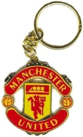 Manchester United Fc Keyring - Crest - Football Gifts