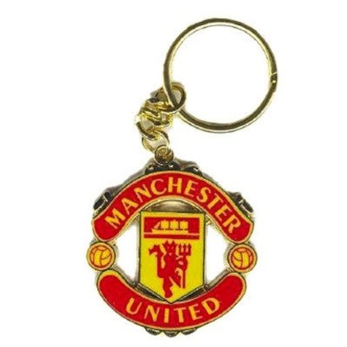 Manchester United Fc Keyring - Crest - Football Gifts