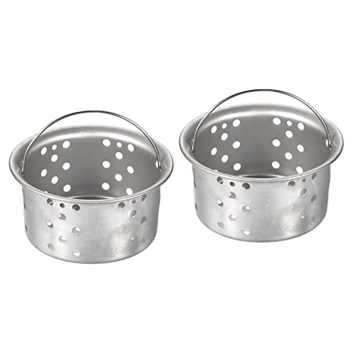 Colador para fregadero de cocina acero inoxidable 2 unidades