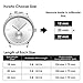 TIESOME Quick Release Silicone Watch Bands Replacement Rubber Watch Straps 18mm 20mm 22mm Smartwatches Bands for Men and Women Waterproof Sport Watchbands with 3 Colors (20mm, Blue)