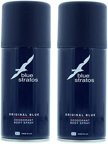 Mens Body Spray Deodorant Original Blue 150ml