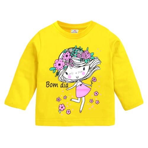Image of Kuchipoo Girls Full Sleeves Regular Fit Cotton T-Shirt