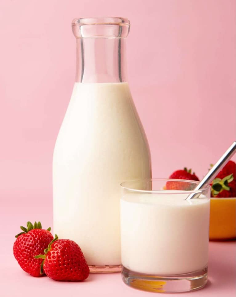 Miniatura 7 de Iniciador de kéfir turco con leche deshidratada y en polvo, kéfir activo, iniciador de cultivos probióticos, sin mantenimiento, polvo (paquete de 4)