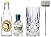 Produktbild Gin Tonic Geschenk-Set | 1x Six Ravens Gin Mini | 1x Thomas Henry Tonic | 1x Gin-Glas aus Kristall | 1x Stirrer aus Edelstahl | Edles und schönes Geschenk