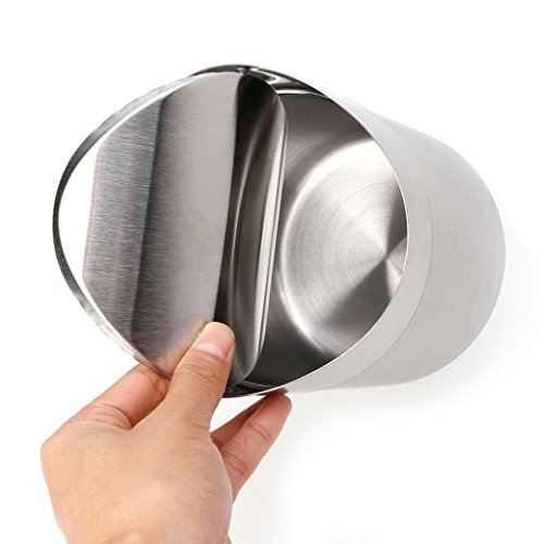 Basurero de Acero Inoxidable de 1.5 L con Tapa Batiente miniatura 5