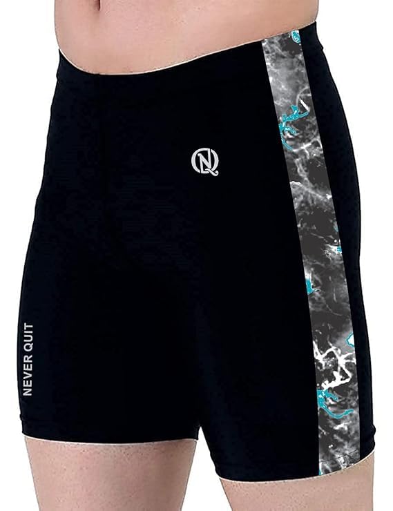 NEVER QUIT Swimwear Swimming Shorts Trunk for Men & Women
