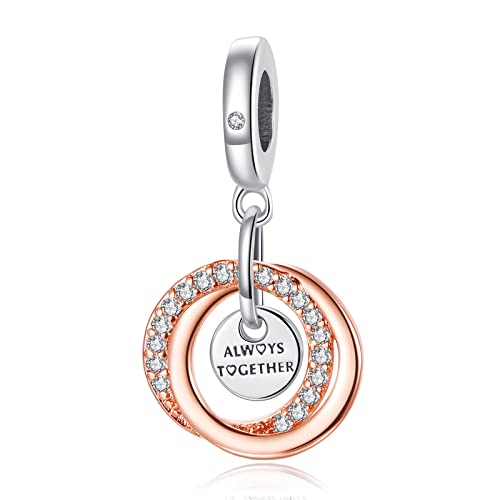 LONAGO Personalized Photo Charm For Bracelet - Sterling Silver Evil Eye Charm With Custom Picture