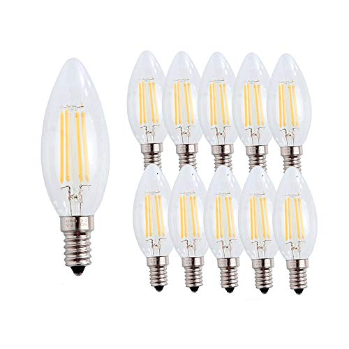 Lampadine a Candela LED E14, 4W Lampada a