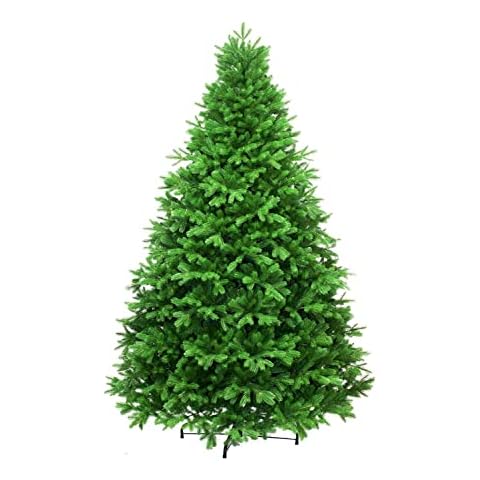 eveXmas Pandora Artificial Christmas Tree 6ft / 180cm, 939 branches, 100% PE tips, incl. metal stand Cover