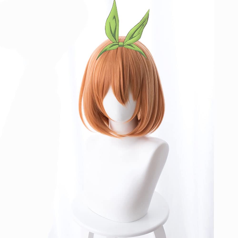 Anime Cosplay Wig, Cosplay Nakano Yotsuba Wig, green Wig For The Quintessential Quintuplets, For Halloween, Party, Carnival, Nightlife, Concerts, Weddings