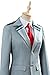 DANGANCOS Womens Cosplay Tsuyu Asui Costume Anime School Girl Uniform Hoodie Jacket Outfit Dress Suit