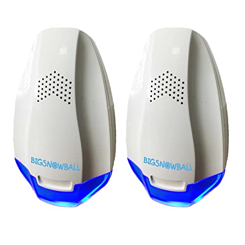 Ultrasonic Pest Repeller - Mice Repellent 2 Packs - Pest Repellent Plug In For Rodents, Rats, Mice - Rodent Repellent For Spiders, Ants, Mosquitoes - Spider Repellent For Indoor #TOP2