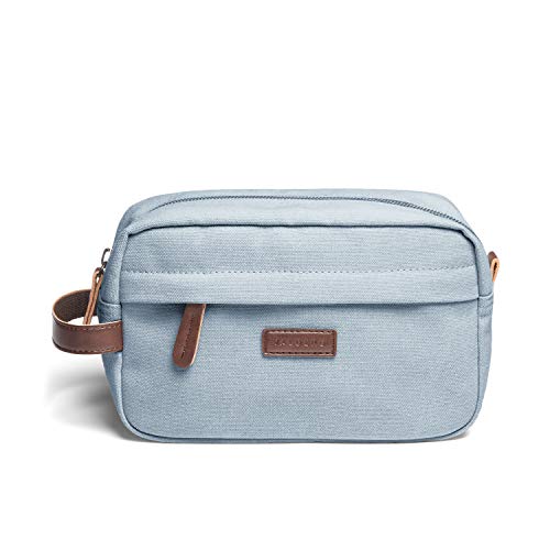 Preisvergleich Produktbild VALDERO® Kulturtasche / Kulturbeutel / Kosmetiktasche (Himmelblau, Bali)