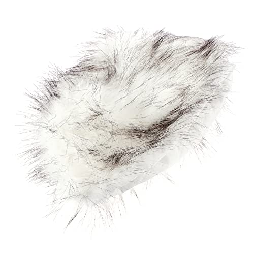 Didiseaon Fashionable Cold Hat for Faux Fur Beanie Cozy Warmth for Women for Outdoor Activities Cold Weather White