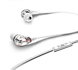 iLuv iEP505WHT Premium Hi-Fi Earphones with Volume Control - White