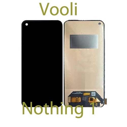 Image of LCD with Touch Screen Combo Folder for Nothing Phone 1 Only Mobile Display Combo Folder Fingerprint Not Working