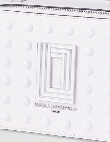 Image of KARL LAGERFELD Women's Simone Studded Camera Crossbody