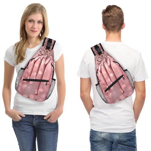 Bolso tipo sling unisex para senderismo y viaje miniatura 7