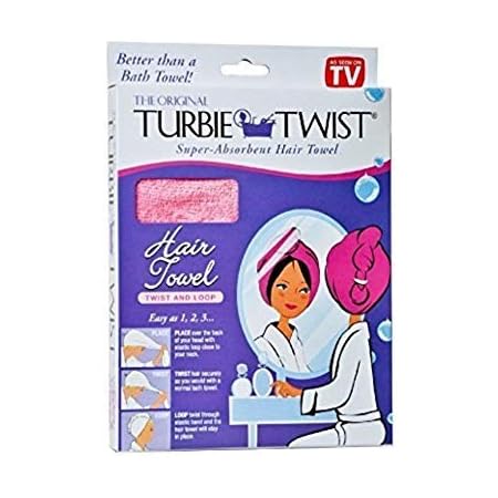 turbie twist the original microfiber hair towel