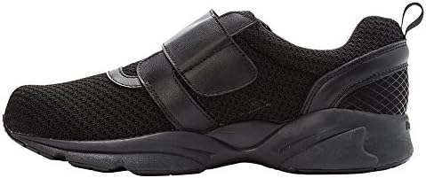 Propét Men's Stability X Strap Closure Shoes Extra Cushion Removable Insoles, Black, 13 XX-Wide | Image 2