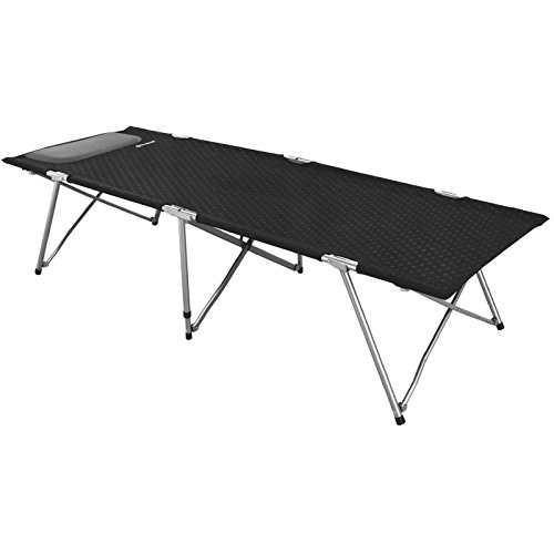 Outwell Posadas Foldaway Single Camping Bed - Black, One Size