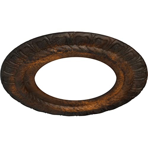 Image of Ekena Millwork Claremont Ceiling Medallion, Rust