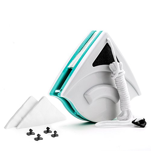 Double-Sided Magnetic Window Cleaner/Glass Wiper for High-Rise Single Glazed Windows with Thickness of 0.2