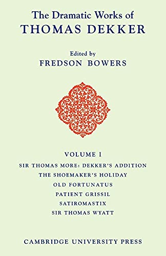 Dramatic Works of Thomas Dekker (8 Volume Paperback Set)