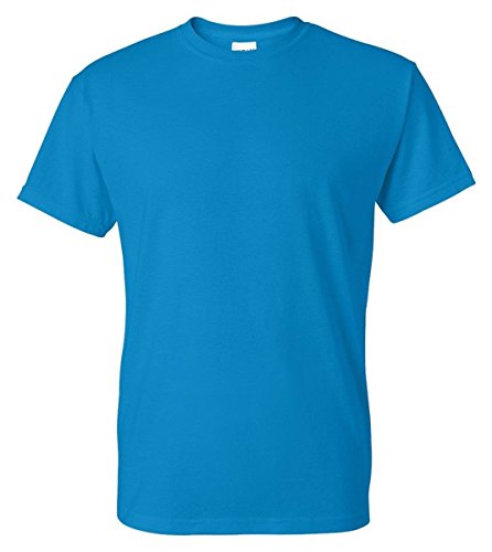 Gildan Childrens Unisex Heavy Cotton T-Shirt (S) (Carolina Blue)