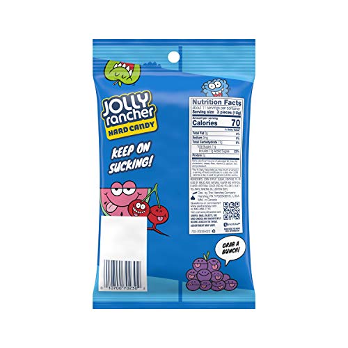Jolly Rancher Assorted Fruit Flavored Hard Candy, Individually Wrapped, 7 Oz Bag #TOP1