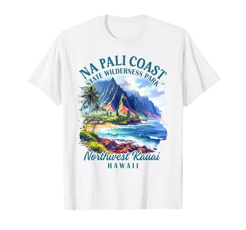 Na Pali Coast State Wilderness Park Traveling Trip Hawaii T-Shirt