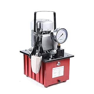 700Bar 750W Pompe Électrohydraulique Électrique Avec Vanne Manuelle Pompe Hydraulique 220V Agrégat Hydraulique Électriquement Actionnée Vanne Manuelle 7L Capacité Huile