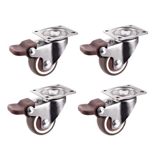 4 ƋpLX^[ ~[gzC[ 360°]S[[ vbgtH[ g[ `FA ƒpANZT[(A-with brake,1.25 inch)