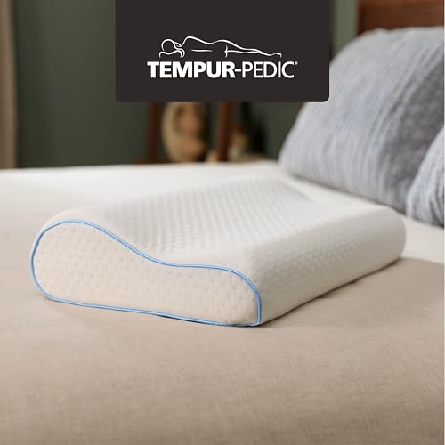 Image of Tempur-Pedic TEMPUR-Neck + Cooling Pillow, Standard - Medium Profile - 2-Pack