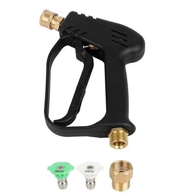for 1/4" High Gun 4000 PSI Car Wash Foam Spray Short Wand w/Nozzle