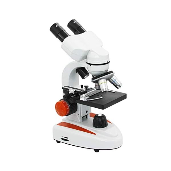 FGH QPLKKMOI Mikroskop, 40X-2000X Professioneller Binocular biologische Verbindung Vergrößerung Endoskop Biologisches…