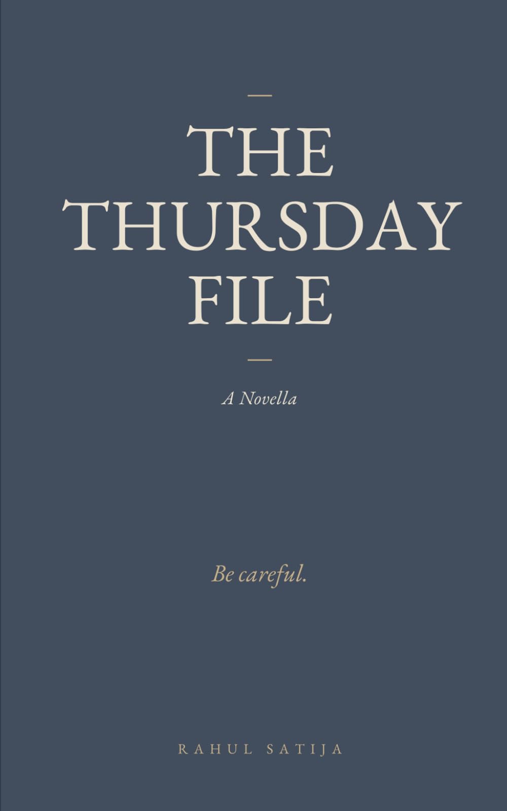 The Thursday File: A Novella