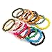 Unisex 45pcs Boho Vintage Wooden Bead Bracelets Set - Handcrafted Fashion Jewelry for Daily Wear and Gift-Giving, All-Season Versatile, No Plating, Ideal for Christmas