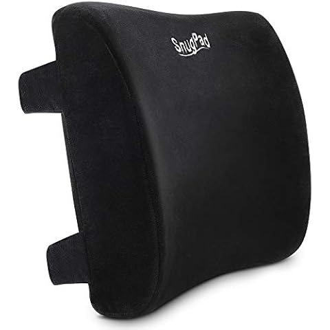 SnugPad Memory Foam Lumbar Pillow Cover