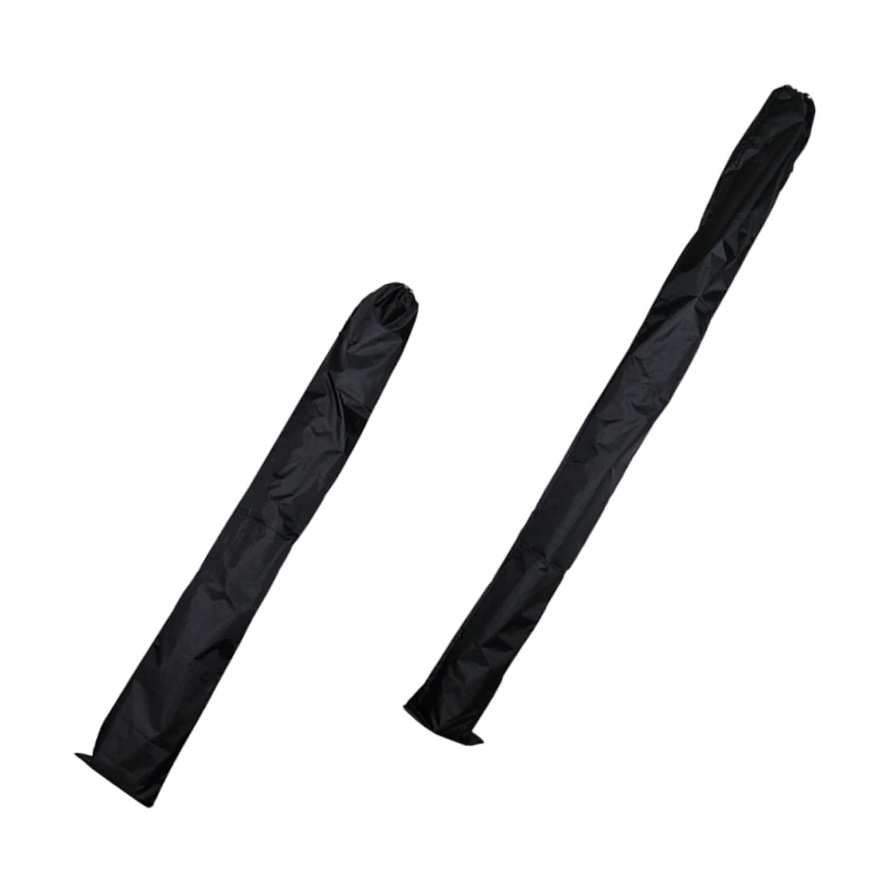 VICASKY 2pcs Straw Nylon Organizer for Blankets Drawstring Pouch Summer Sleeping Mat Holder Space-Saver Storage Bag