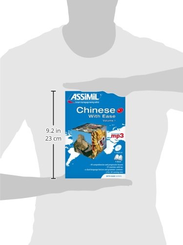 Pack MP3 Chinese 1 with Ease (Book + 1cd MP3): Chinese 1 Self-Learning Method