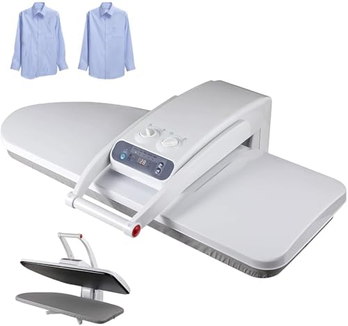 Heavy-Duty Steam Ironing Press 1800W, Large 800 x 310 mm Plate for Bed Sheets, Pillowcases & Napkins, Commercial Quality, Efficient Flat Ironing Machine