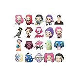 MHUGVFS 20 Pcs K-Pop Themed Shoe Charms for Clog Sandals Holes Slippers Lightweight Casual Slides Party Favors Gifts for Teens & Women